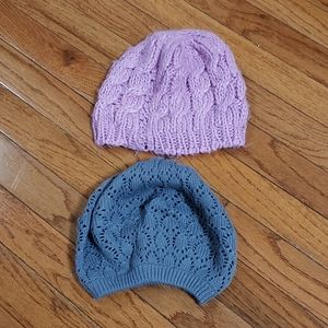 Knitted beanies